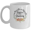 Happiness Is Being A Grammy The First Time Mothers Day Mug Coffee Mug | Teecentury.com
