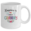 Happiness Is Being A Grammy For The First Time Mothers Day Mug Coffee Mug | Teecentury.com