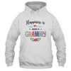 Happiness Is Being A Grammy For The First Time Mothers Day T-Shirt & Hoodie | Teecentury.com