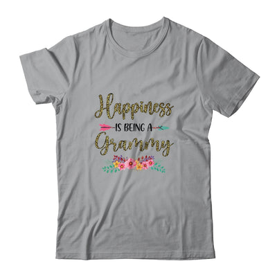 Happiness Is Being A Grammy For Women Leopard Mothers Day T-Shirt & Tank Top | Teecentury.com