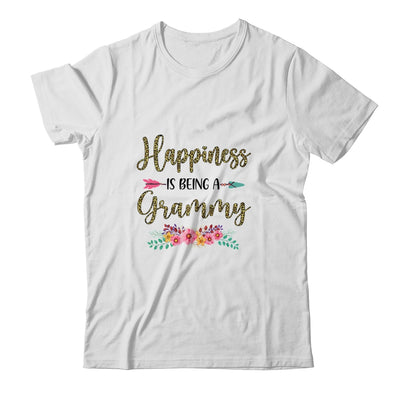 Happiness Is Being A Grammy For Women Leopard Mothers Day T-Shirt & Tank Top | Teecentury.com