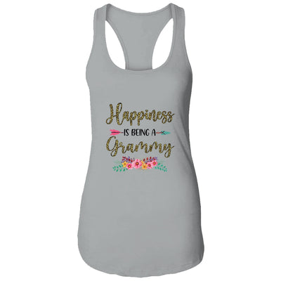 Happiness Is Being A Grammy For Women Leopard Mothers Day T-Shirt & Tank Top | Teecentury.com