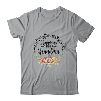 Happiness Is Being A Grandma The First Time Mothers Day T-Shirt & Hoodie | Teecentury.com