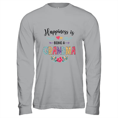 Happiness Is Being A Grandma For The First Time Mothers Day T-Shirt & Hoodie | Teecentury.com