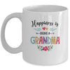 Happiness Is Being A Grandma For The First Time Mothers Day Mug Coffee Mug | Teecentury.com