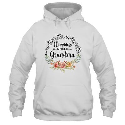 Happiness Is Being A Grandma The First Time Mothers Day T-Shirt & Hoodie | Teecentury.com