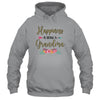 Happiness Is Being A Grandma For Women Leopard Mothers Day T-Shirt & Tank Top | Teecentury.com