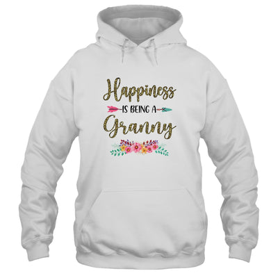 Happiness Is Being A Granny For Women Leopard Mothers Day T-Shirt & Tank Top | Teecentury.com