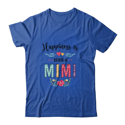 Happiness Is Being A Mimi For The First Time Mothers Day T-Shirt & Hoodie | Teecentury.com