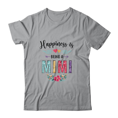 Happiness Is Being A Mimi For The First Time Mothers Day T-Shirt & Hoodie | Teecentury.com