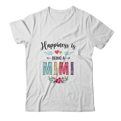 Happiness Is Being A Mimi For The First Time Mothers Day T-Shirt & Hoodie | Teecentury.com