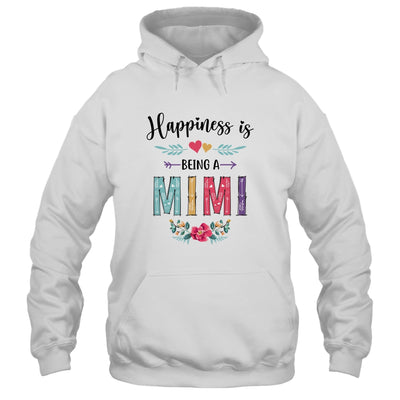 Happiness Is Being A Mimi For The First Time Mothers Day T-Shirt & Hoodie | Teecentury.com