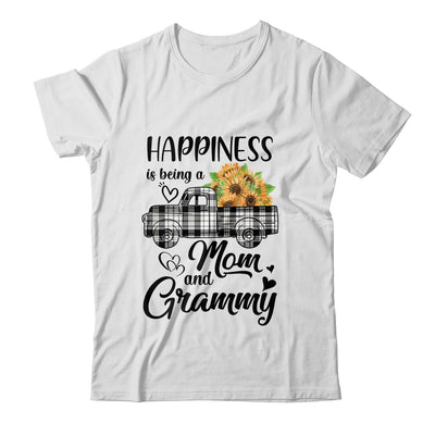 Happiness Is Being A Mom And Grammy Sunflower T-Shirt & Hoodie | Teecentury.com