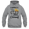 Happiness Is Being A Mom And Grammy Sunflower T-Shirt & Hoodie | Teecentury.com