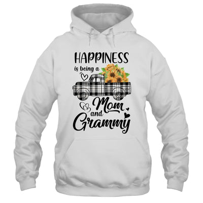 Happiness Is Being A Mom And Grammy Sunflower T-Shirt & Hoodie | Teecentury.com