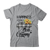 Happiness Is Being A Mom And Granny Sunflower T-Shirt & Hoodie | Teecentury.com