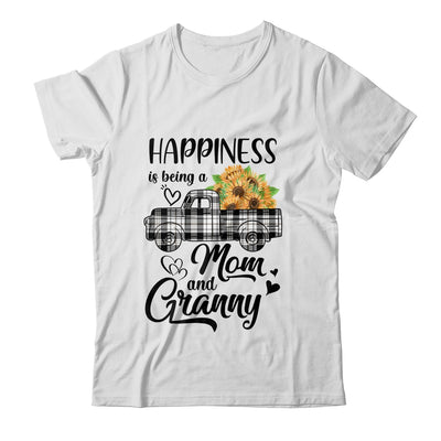 Happiness Is Being A Mom And Granny Sunflower T-Shirt & Hoodie | Teecentury.com