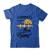 Happiness Is Being A Mom And Nanny Sunflower T-Shirt & Hoodie | Teecentury.com