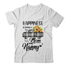 Happiness Is Being A Mom And Nanny Sunflower T-Shirt & Hoodie | Teecentury.com