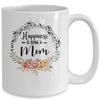 Happiness Is Being A Mom The First Time Mothers Day Mug Coffee Mug | Teecentury.com