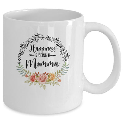 Happiness Is Being A Momma The First Time Mothers Day Mug Coffee Mug | Teecentury.com