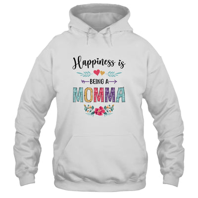 Happiness Is Being A Momma For The First Time Mothers Day T-Shirt & Hoodie | Teecentury.com