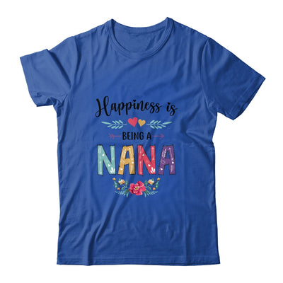 Happiness Is Being A Nana For The First Time Mothers Day T-Shirt & Hoodie | Teecentury.com