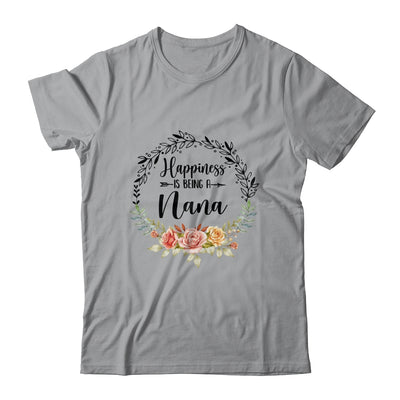 Happiness Is Being A Nana The First Time Mothers Day T-Shirt & Hoodie | Teecentury.com