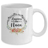 Happiness Is Being A Nana The First Time Mothers Day Mug Coffee Mug | Teecentury.com