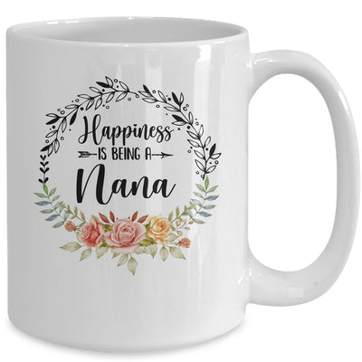 Happiness Is Being A Nana The First Time Mothers Day Mug Coffee Mug | Teecentury.com