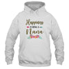 Happiness Is Being A Nana For Women Leopard Mothers Day T-Shirt & Tank Top | Teecentury.com