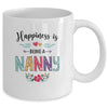 Happiness Is Being A Nanny For The First Time Mothers Day Mug Coffee Mug | Teecentury.com