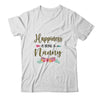 Happiness Is Being A Nanny For Women Leopard Mothers Day T-Shirt & Tank Top | Teecentury.com