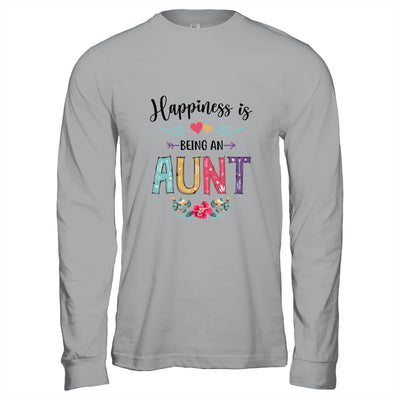 Happiness Is Being An Aunt For The First Time Mothers Day T-Shirt & Hoodie | Teecentury.com