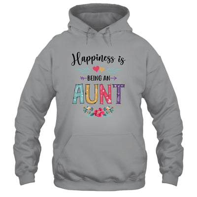 Happiness Is Being An Aunt For The First Time Mothers Day T-Shirt & Hoodie | Teecentury.com