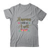 Happiness Is Being An Aunt For Women Leopard Mothers Day T-Shirt & Tank Top | Teecentury.com