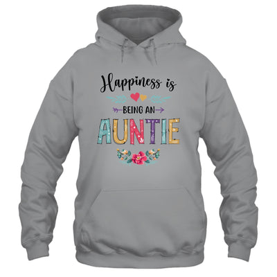 Happiness Is Being An Auntie For The First Time Mothers Day T-Shirt & Hoodie | Teecentury.com