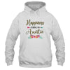 Happiness Is Being An Auntie For Women Leopard Mothers Day T-Shirt & Tank Top | Teecentury.com