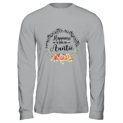 Happiness Is Being An Auntie The First Time Mothers Day T-Shirt & Hoodie | Teecentury.com