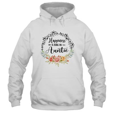 Happiness Is Being An Auntie The First Time Mothers Day T-Shirt & Hoodie | Teecentury.com