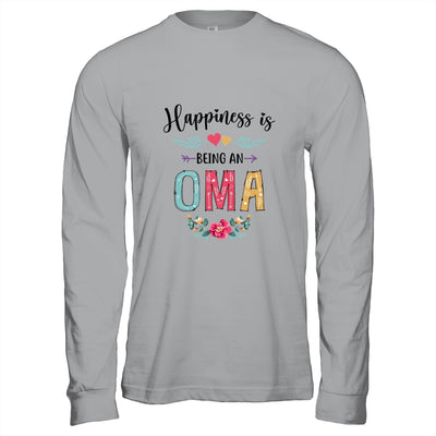 Happiness Is Being An Oma For The First Time Mothers Day T-Shirt & Hoodie | Teecentury.com