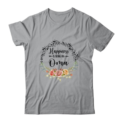 Happiness Is Being An Oma The First Time Mothers Day T-Shirt & Hoodie | Teecentury.com