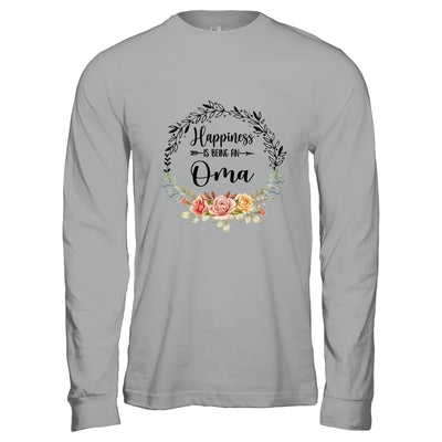 Happiness Is Being An Oma The First Time Mothers Day T-Shirt & Hoodie | Teecentury.com