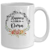 Happiness Is Being An Oma The First Time Mothers Day Mug Coffee Mug | Teecentury.com