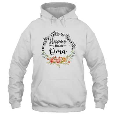 Happiness Is Being An Oma The First Time Mothers Day T-Shirt & Hoodie | Teecentury.com