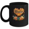 Happpy Thanksgiving Day Autumn Fall Maple Leaves Thankful Mug Coffee Mug | Teecentury.com