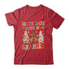 Happy 100Th Day Of School Gnome Teachers Students Groovy Shirt & Hoodie Shirt & Hoodie | teecentury