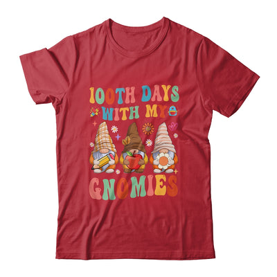 Happy 100Th Day Of School Gnome Teachers Students Groovy Shirt & Hoodie Shirt & Hoodie | teecentury