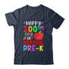 Happy 100th Day Of School Prek Teacher Student 100 Days T-Shirt & Hoodie | Teecentury.com