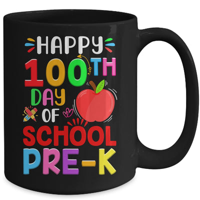 Happy 100th Day Of School Prek Teacher Student 100 Days Mug Coffee Mug | Teecentury.com